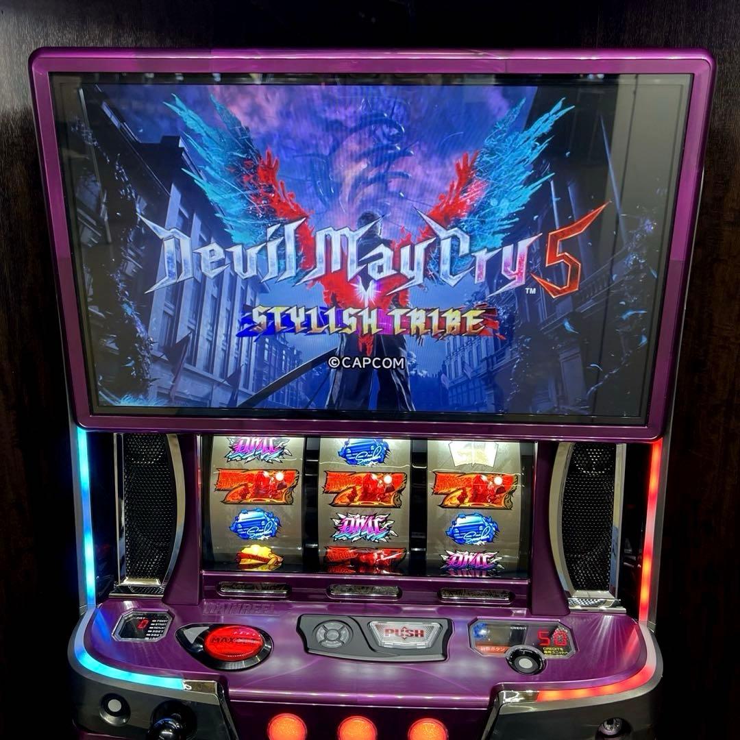 スマスロ 「デビルメイクライ5 スタイリッシュトライブ」 パチスロ実機