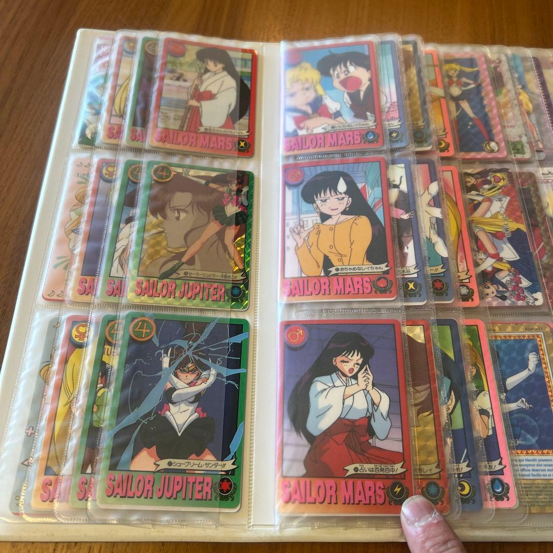 美少女戦士セーラームーンR ヒーローコレクションアルバム&カード まとめ売り！