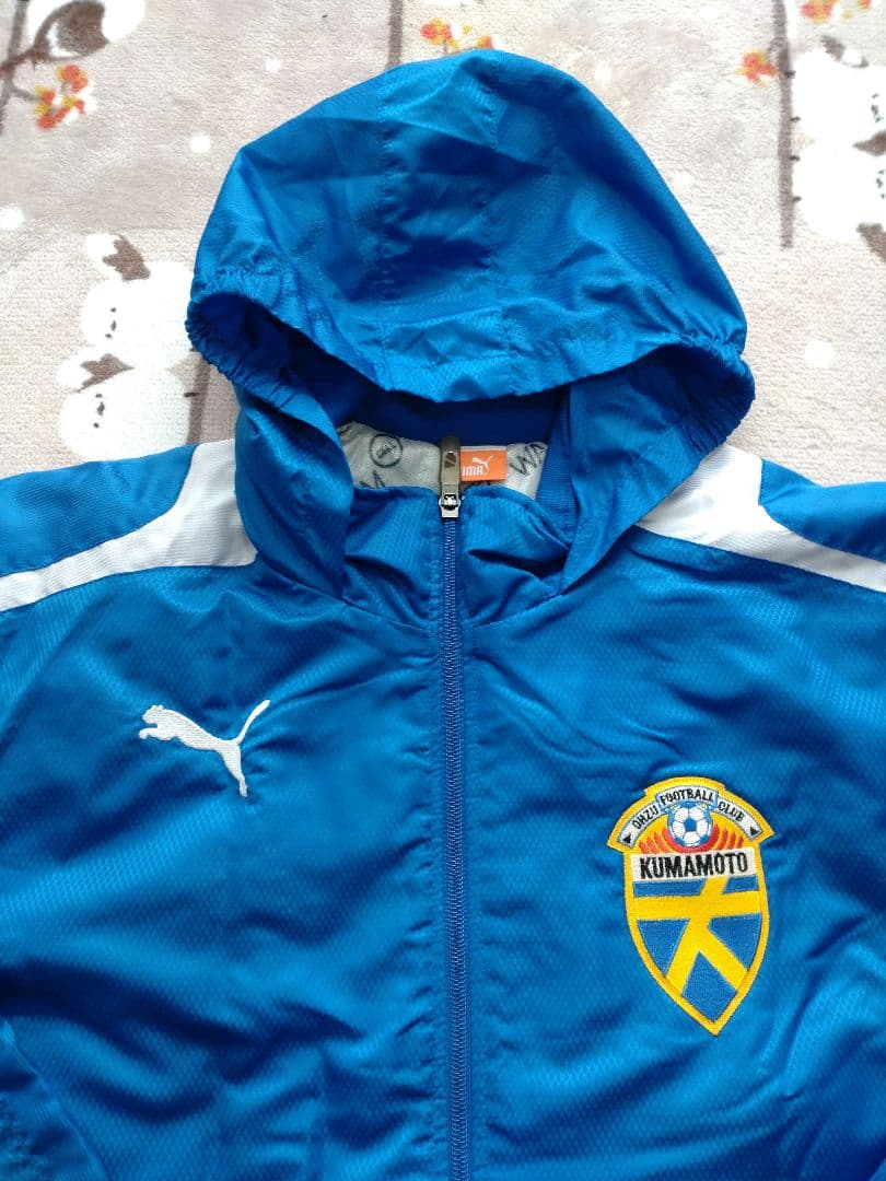 128 】熊本大津高校サッカー部ウォーマー上下セット（激レア商品