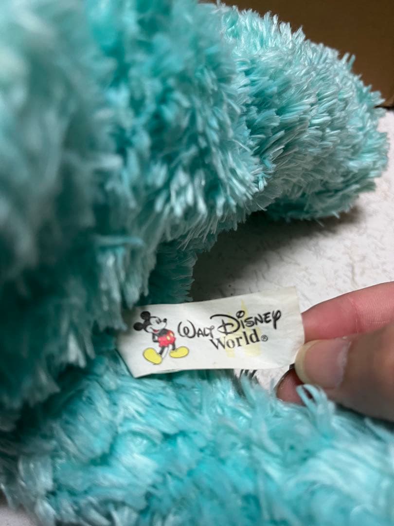 希少　最終値下げ　海外ベア　ディズニーベア　ディズニーダッフィ ミントブルー