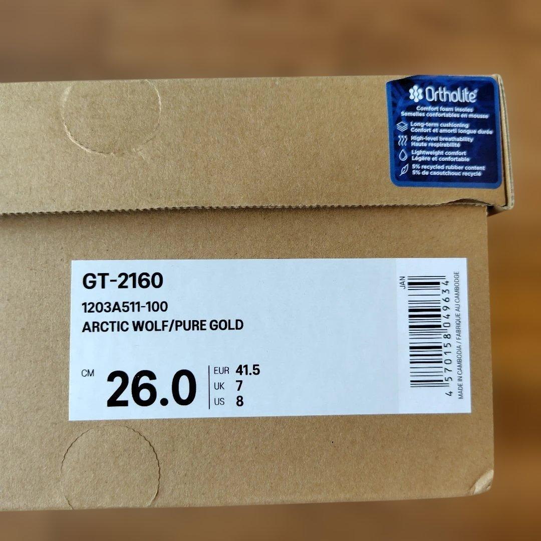 靴 ASICS atmos Exclusive GT-2160 \"Medalist\"