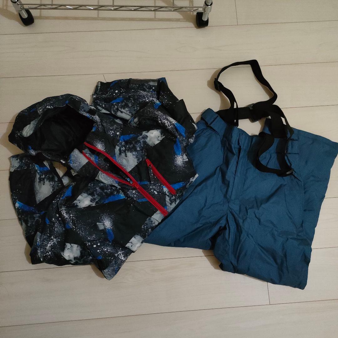 ★新品★ 調節可能 上下セット 150サイズ スノーウェア 楽天市場】スキーウェア キッズ ジュニア 上下セット 【3年着られる