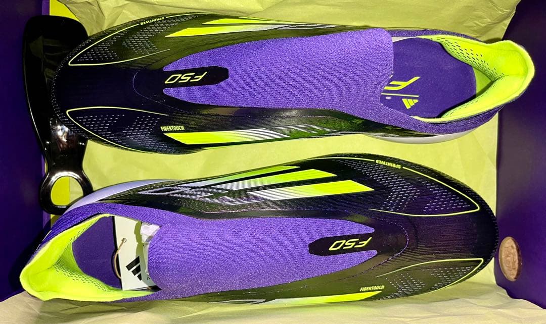 F50 ELITE レースレス ファストリボーン FG 26.5cm 新品 限定 - メルカリ