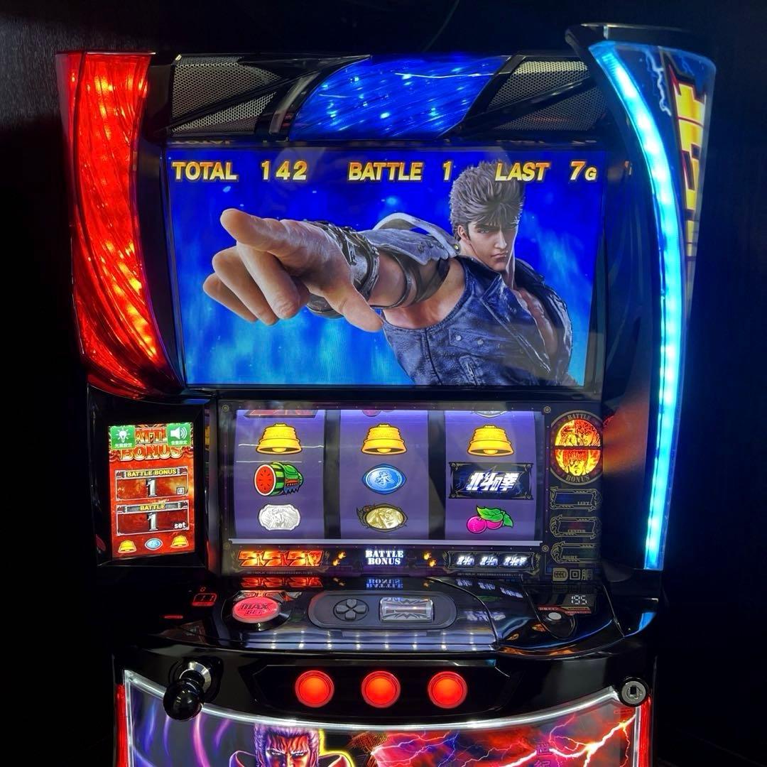 スマスロ「北斗の拳 」拳王パネル　送料無料　パチスロ実機