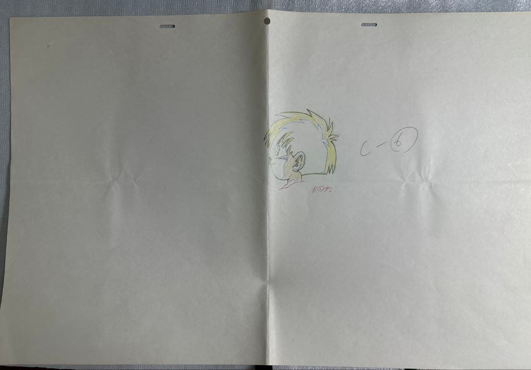 ドラゴンボール　A3原画　ミスターサタン　パン