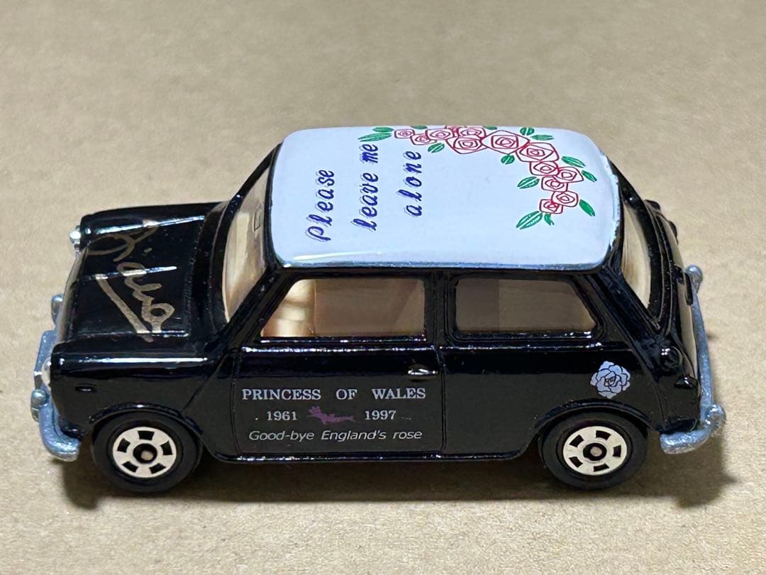 日本製 トミカ 感動倶楽部 ミニクーパー ダイアナ