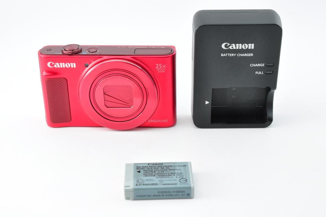 Canon キャノン PowerShot SX620 HS レッド #1329 - メルカリ