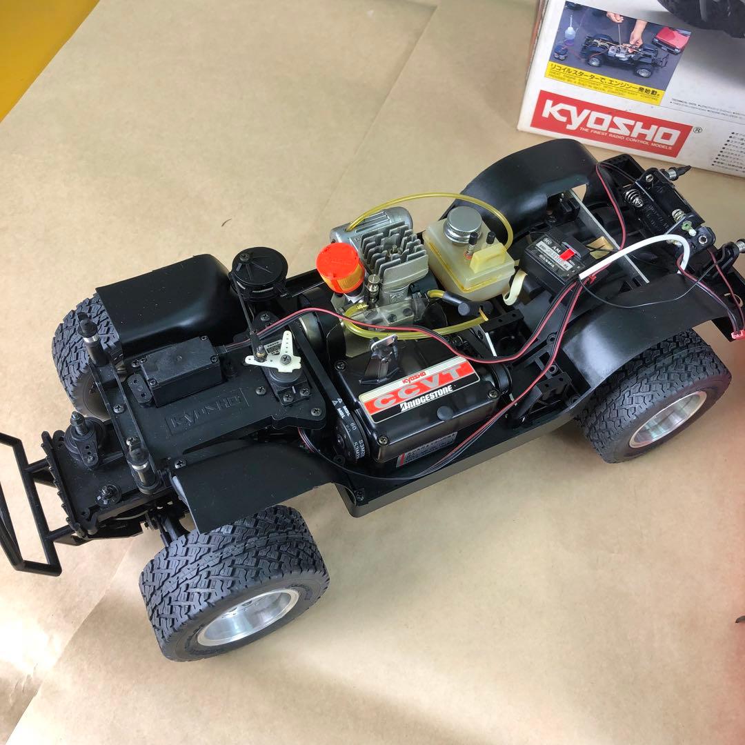 【絶版】京商 1/9 4WD エンジンカー 日産 D21 テラノ 動作未確認