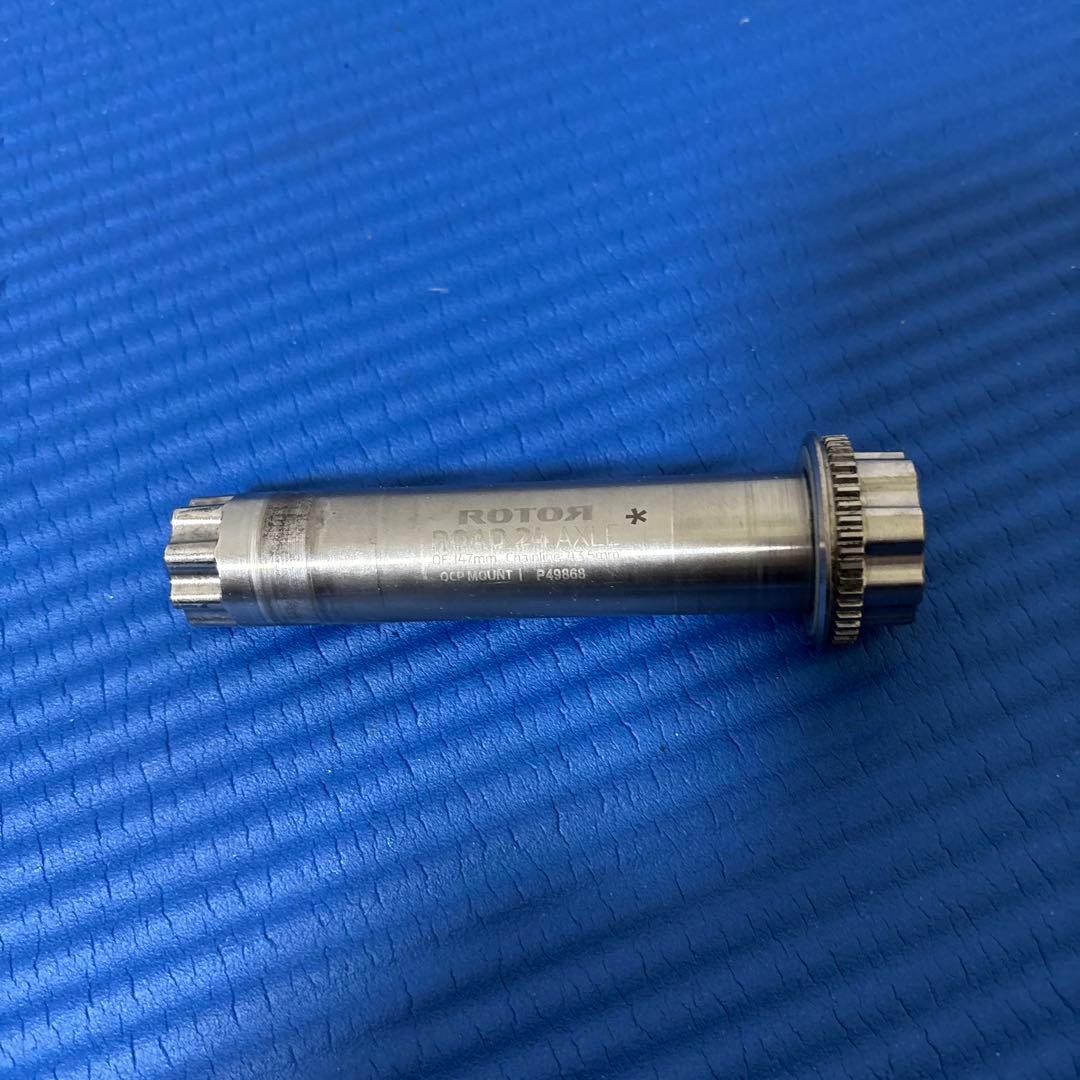 ROTOR 24mm軸クランクセット170mm 52-36T パワーメーター付き - メルカリ