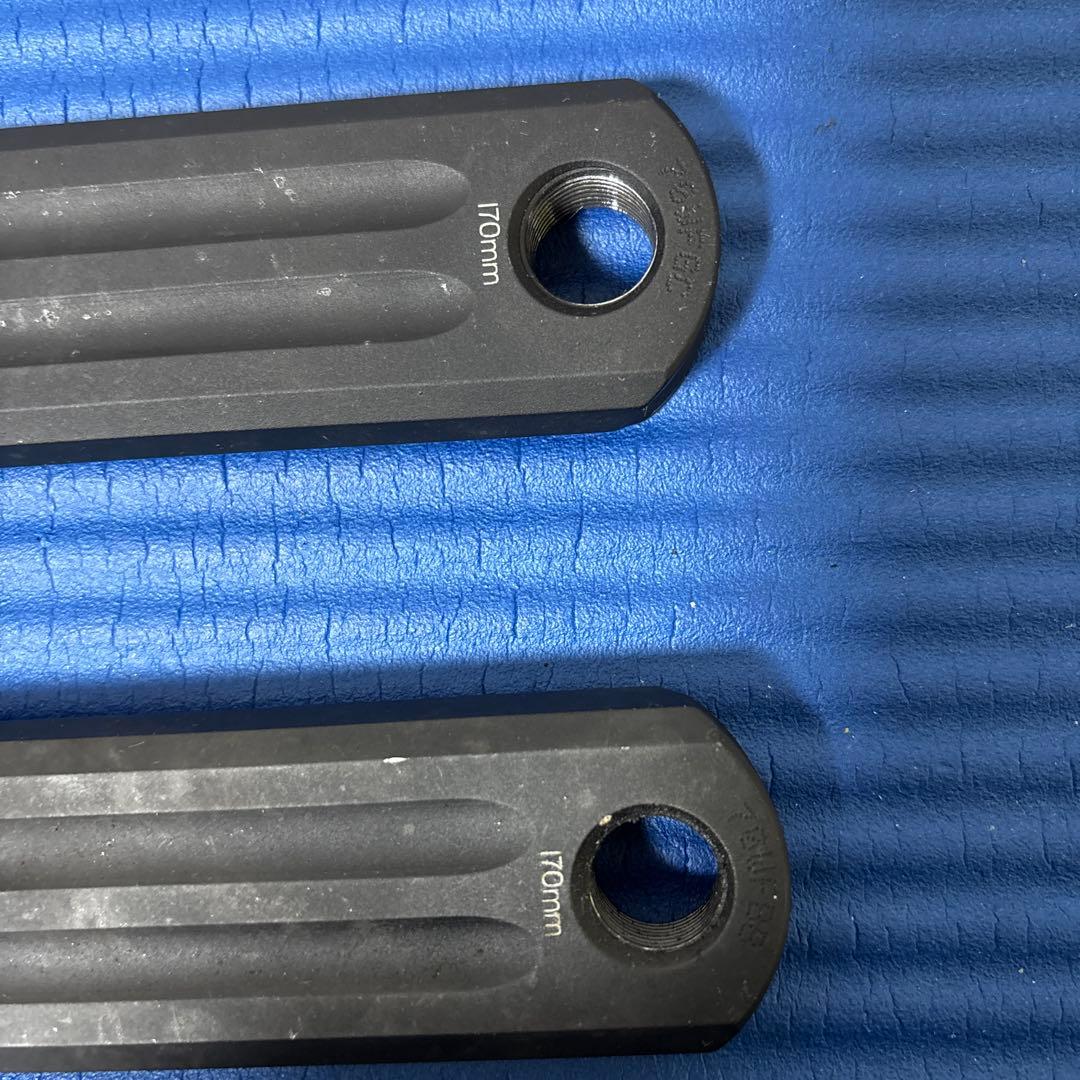 ROTOR 24mm軸クランクセット170mm 52-36T パワーメーター付き - メルカリ