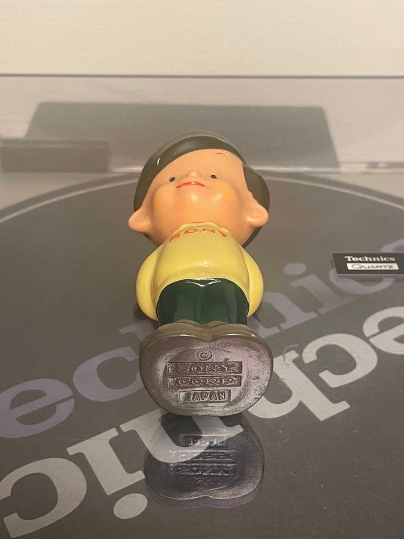 希少！SONY ソニー坊や ソフビ人形 昭和レトロ　ノベルティ