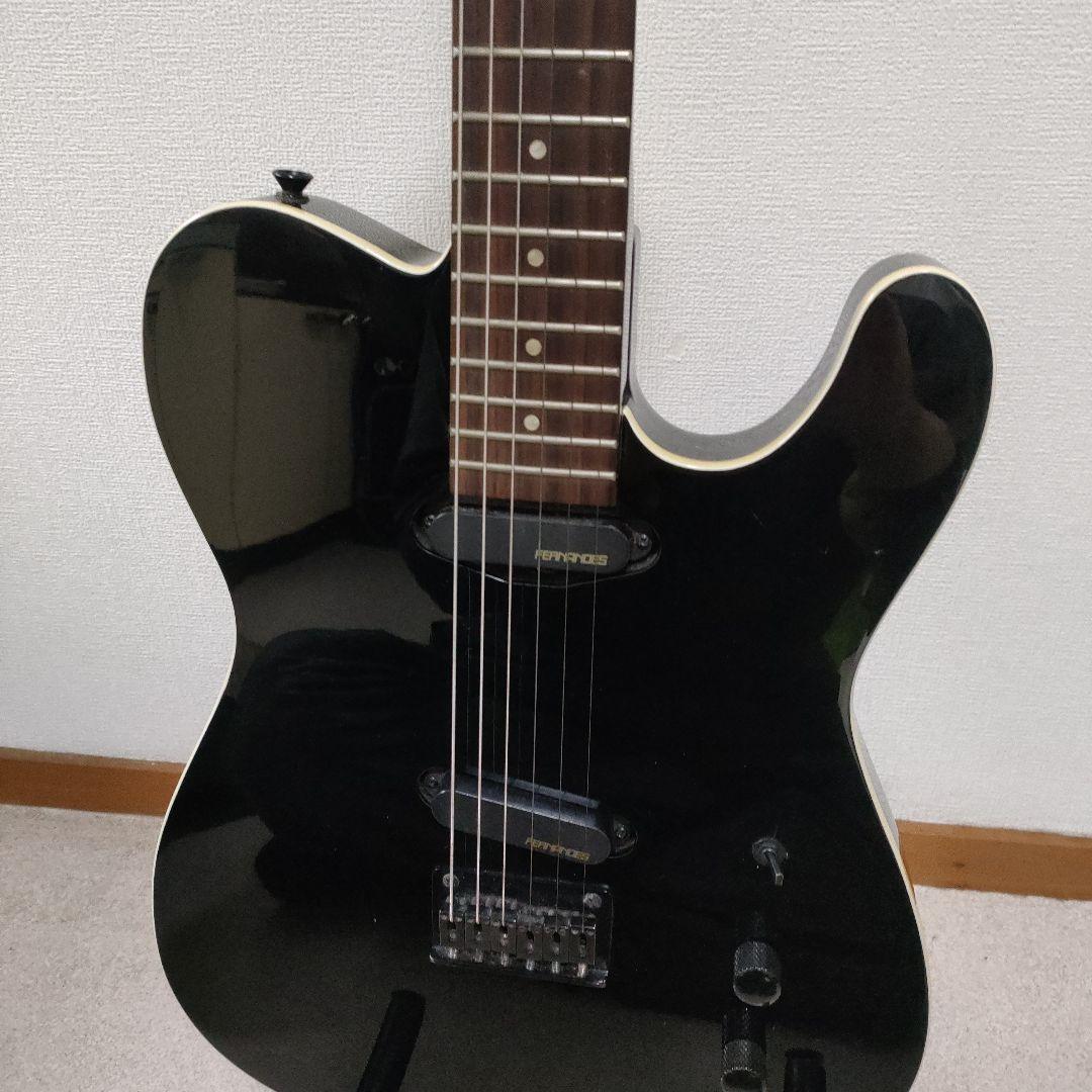 名機フェルナンデス　TEJシリーズ　テレキャスター黒　布袋寅泰