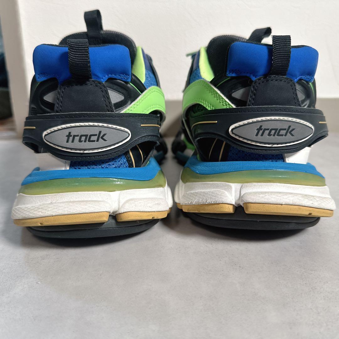 28.5cm BALENCIAGA トラックトレーナー メッシュ スニーカー