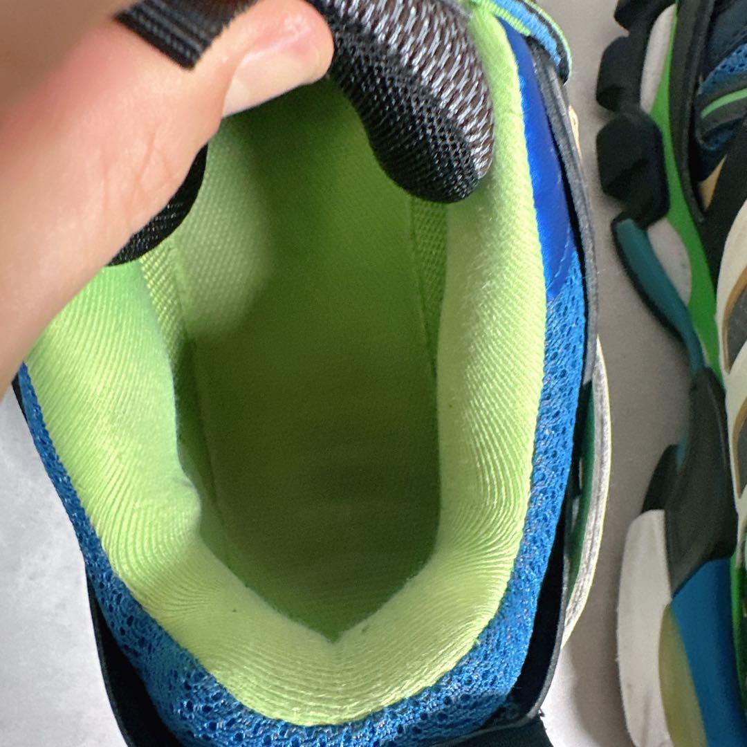 28.5cm BALENCIAGA トラックトレーナー メッシュ スニーカー