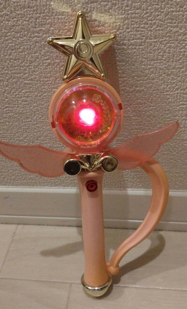 バンダイ セーラームーン　クリスタルチェンジロッド