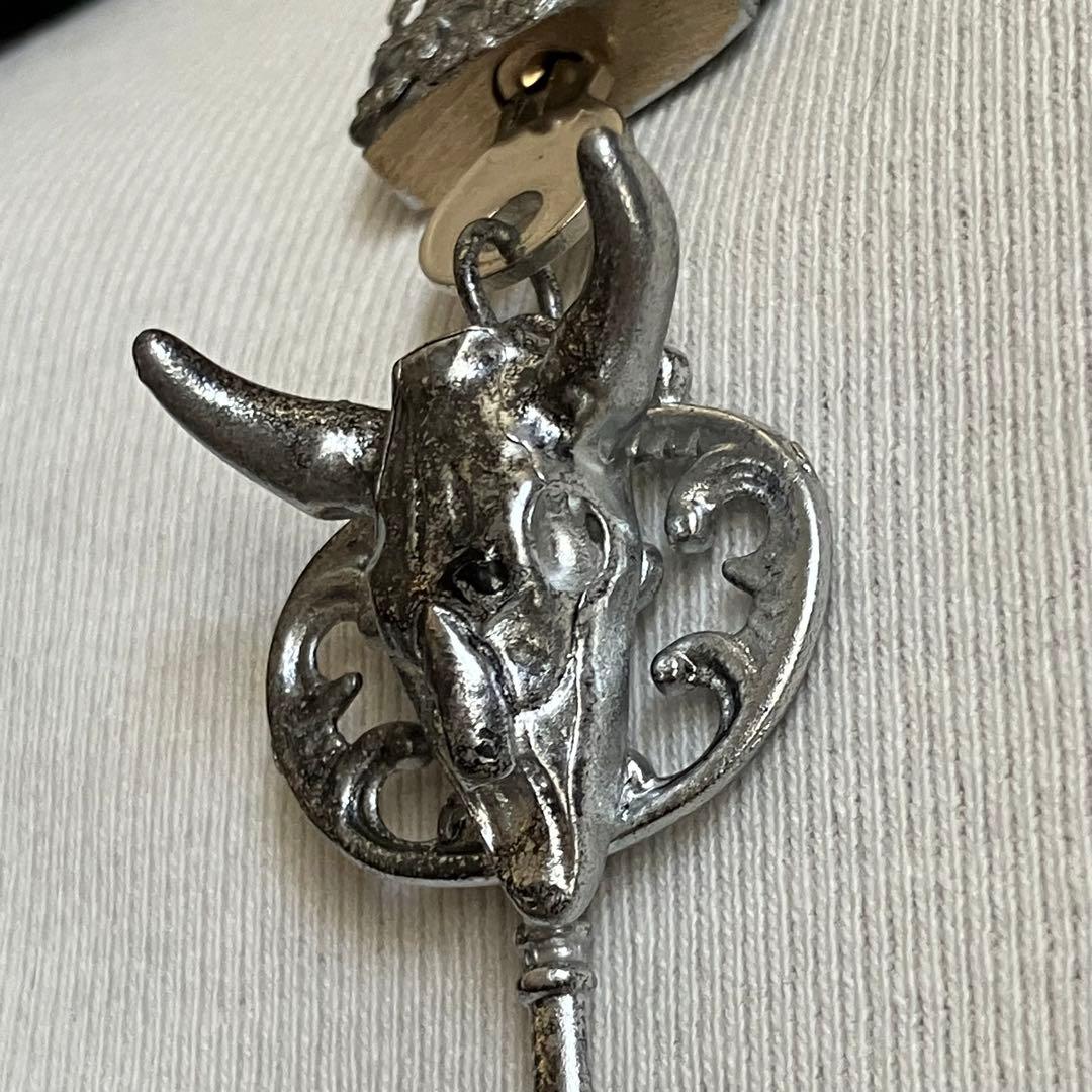 一点物】ジャンポールゴルチエ ネックレス バッファロースカル 南京錠