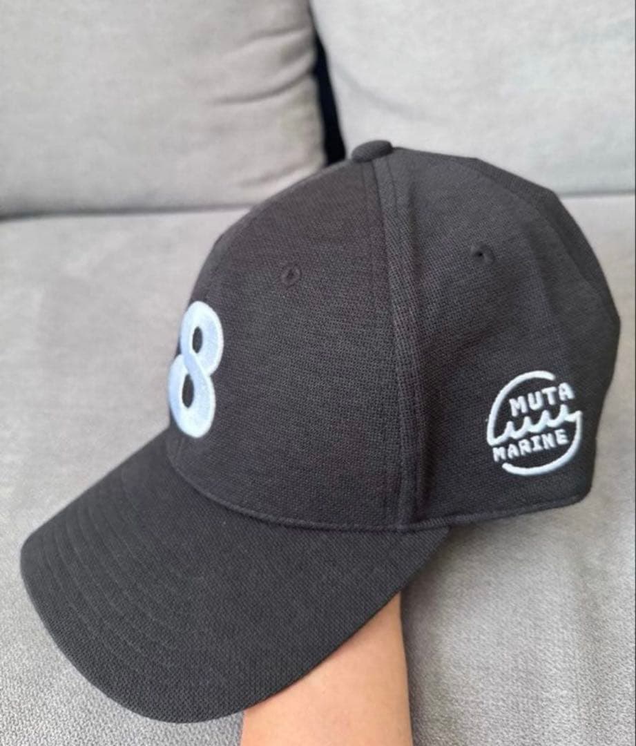 MUTA MARINE 数字8キャップ 黒 - メルカリ