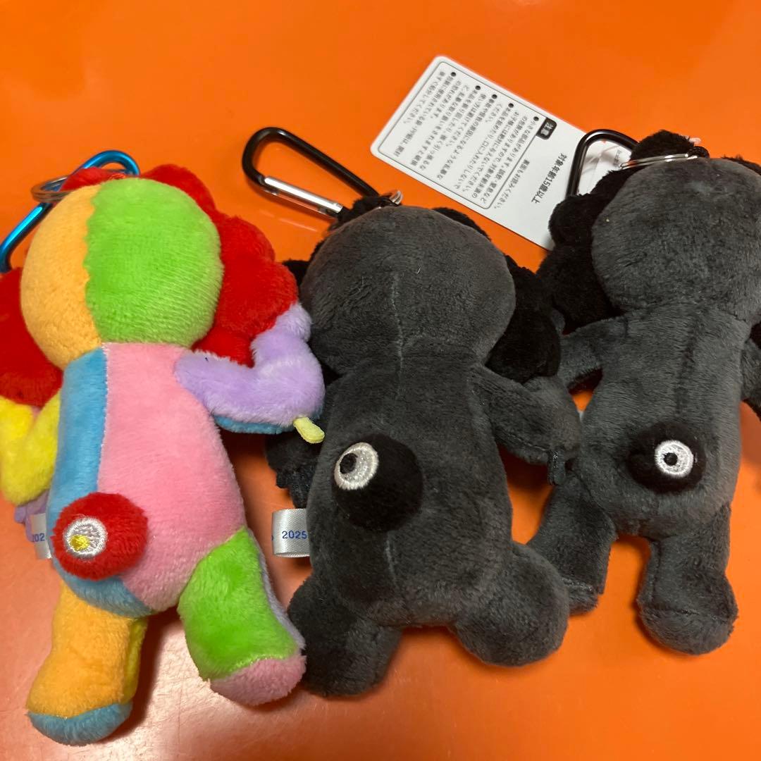 黒ミャクミャク　レインボー　大阪関西万博　セット　カラビナ　EXPO2025