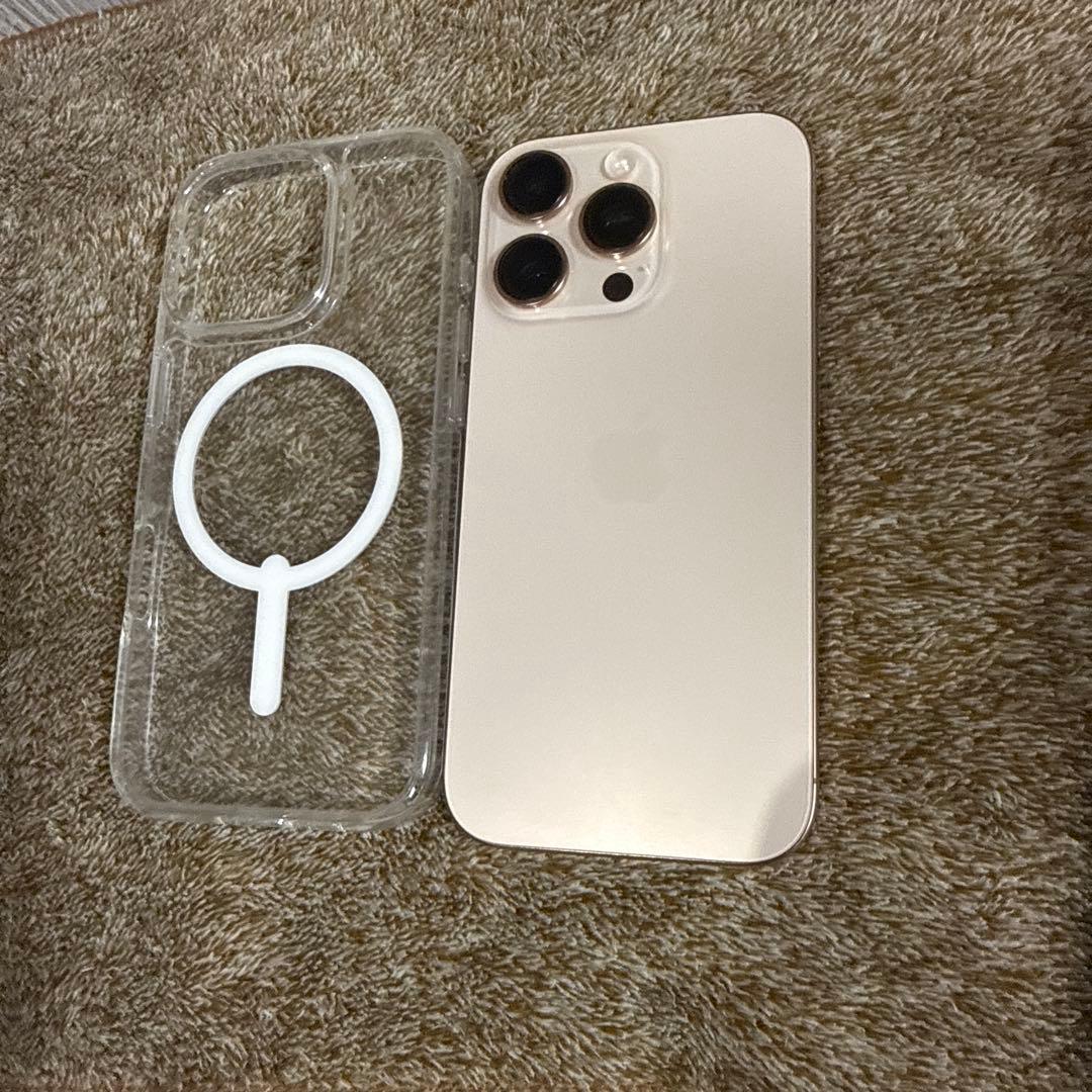 IPhone 16 Pro 1TB デザート 美品 SIMフリー iPhone ☆Appleストア版 国内正規SIMフリー iPhone16Pro 1TB デザート