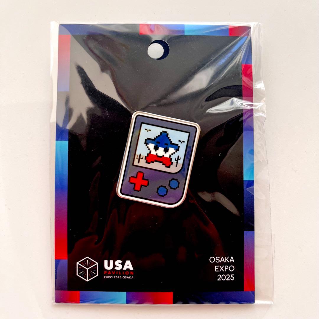 アメリカ館 USAパビリオン ピンバッジ - メルカリ