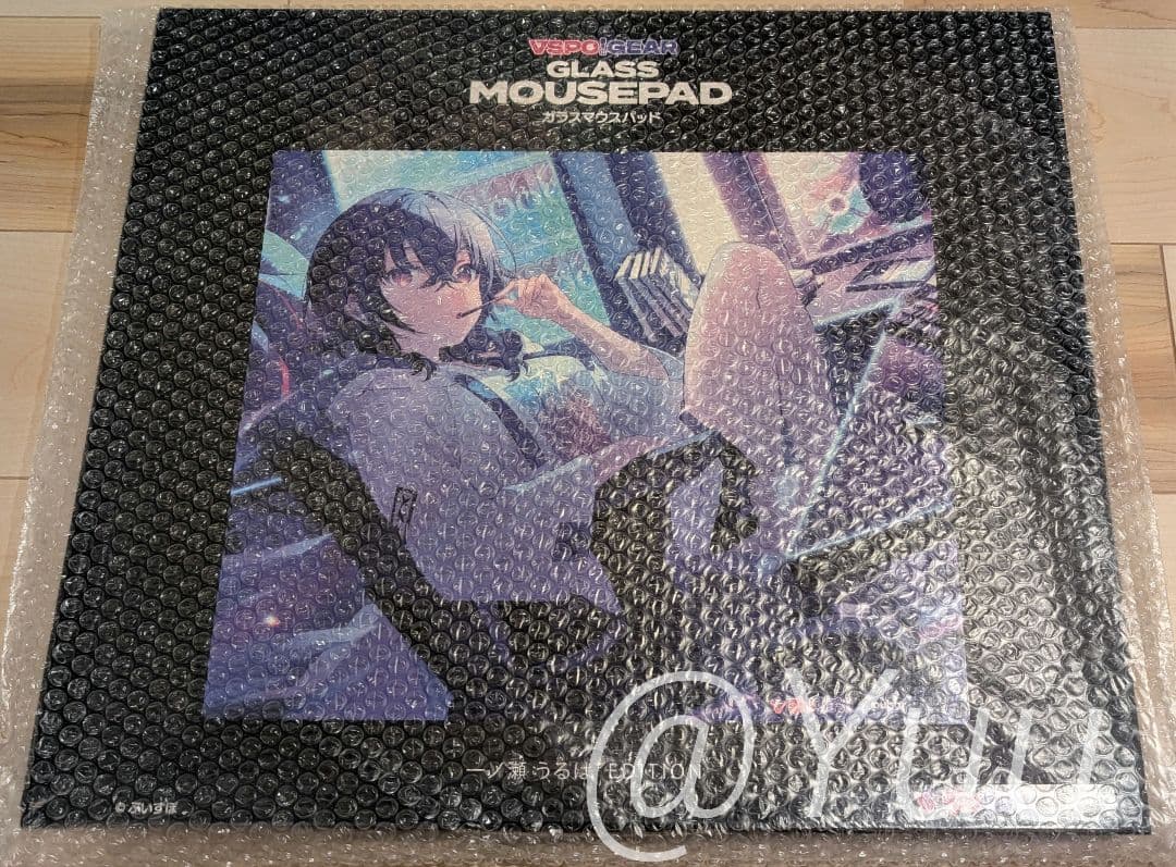 ぶいすぽっ！ ガラスマウスパッド 一ノ瀬うるは VSPO! GEAR - メルカリ