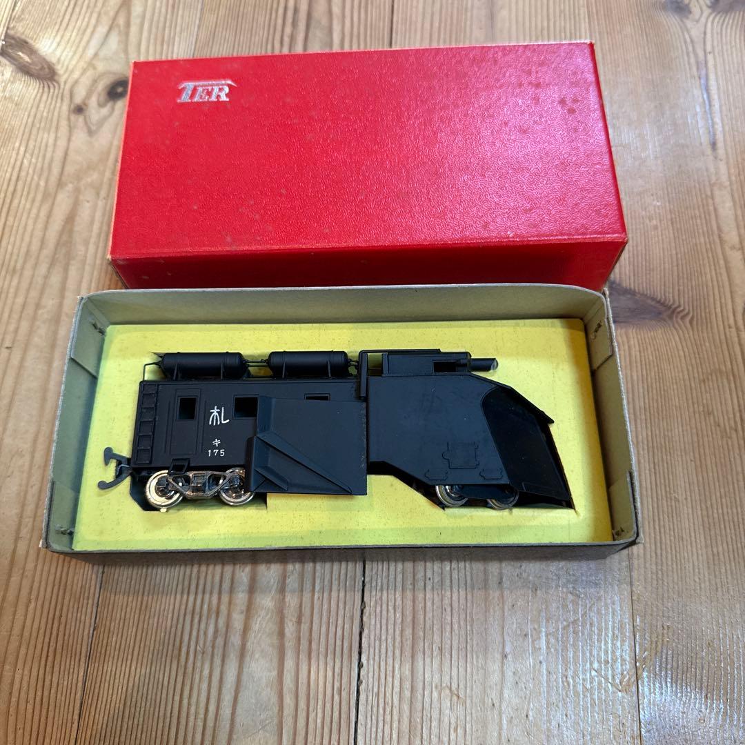 HOゲージ】TER 国鉄 キ100 ラッセル車 除雪車 箱付 ヴィンテージ