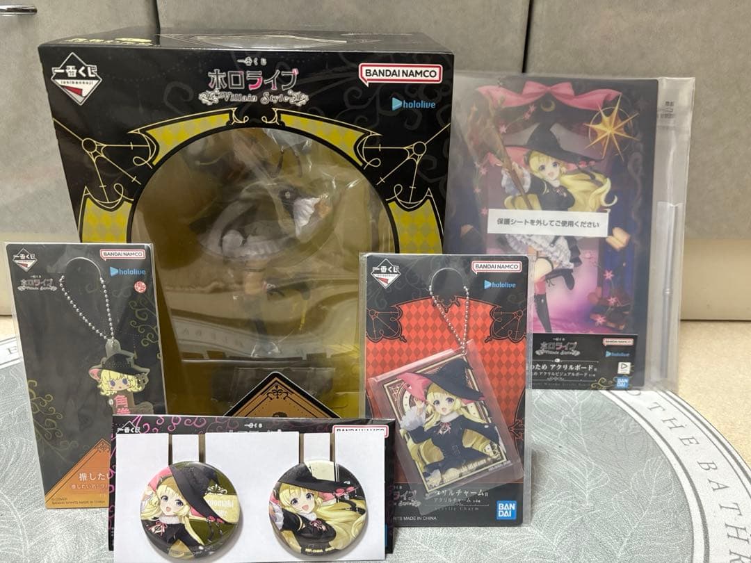 ホロライブ 一番くじ 角巻わため　５点セット 一番くじ ホロライブ ～Villain Style～」が1月10日より順次発売予定