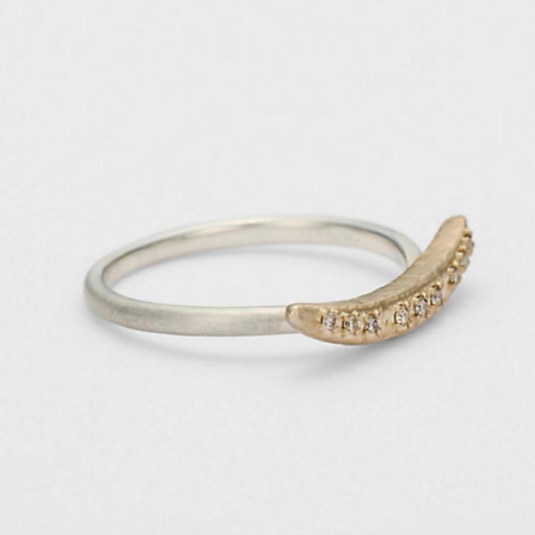 agete アガット 2025 シルバーリング k5 ダイヤモンド 13号 - メルカリ