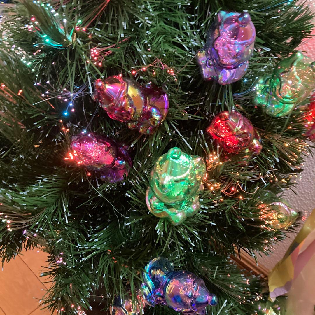 ハローキティ K/T ファイバーツリー 80 Dカット 光るクリスマスツリー