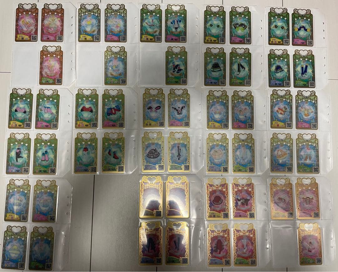 引退品】 ワッチャプリマジ！ 1-6弾 SR-HRセミコンプ カードまとめ売り