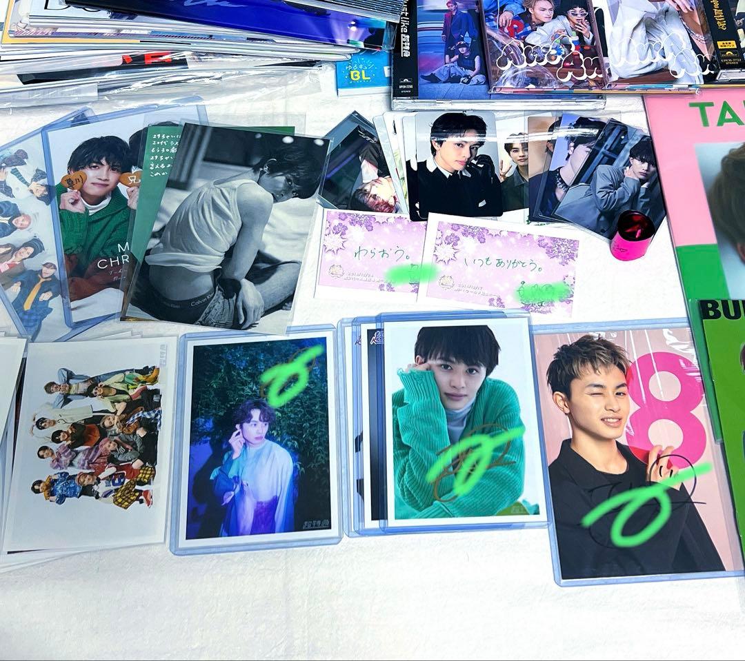 超特急　タクヤ(草川拓弥)生写真 100枚以上、サイン7枚　グッズセット