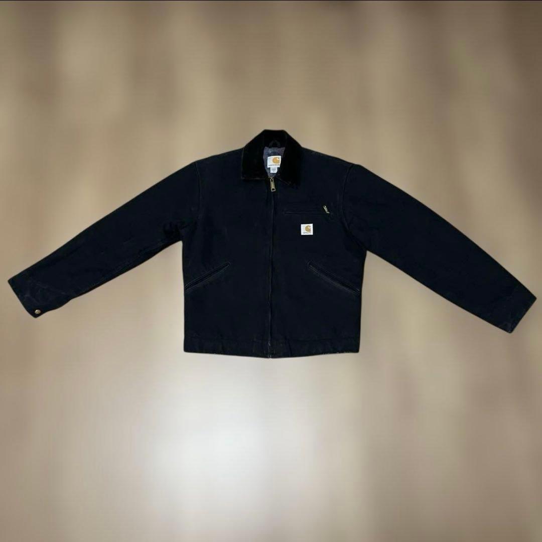Carhartt デトロイトジャケット カーハート J001-BLK USA製 - メルカリ