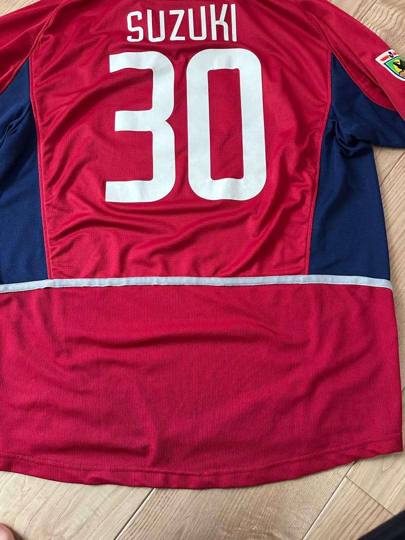 鹿島アントラーズ NIKE ACL 2002 支給品ユニフォーム 鈴木隆行 - メルカリ