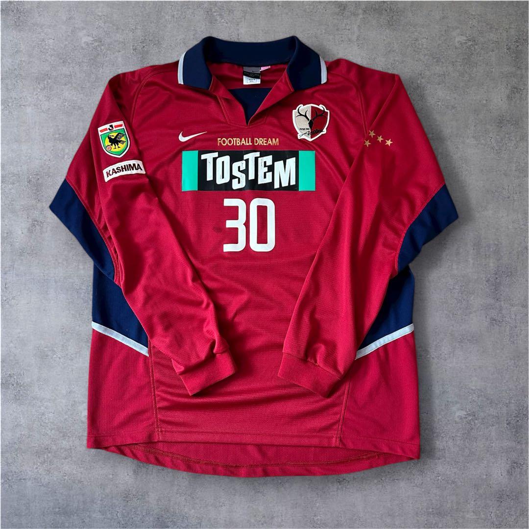 鹿島アントラーズ NIKE ACL 2002 支給品ユニフォーム 鈴木隆行 - メルカリ