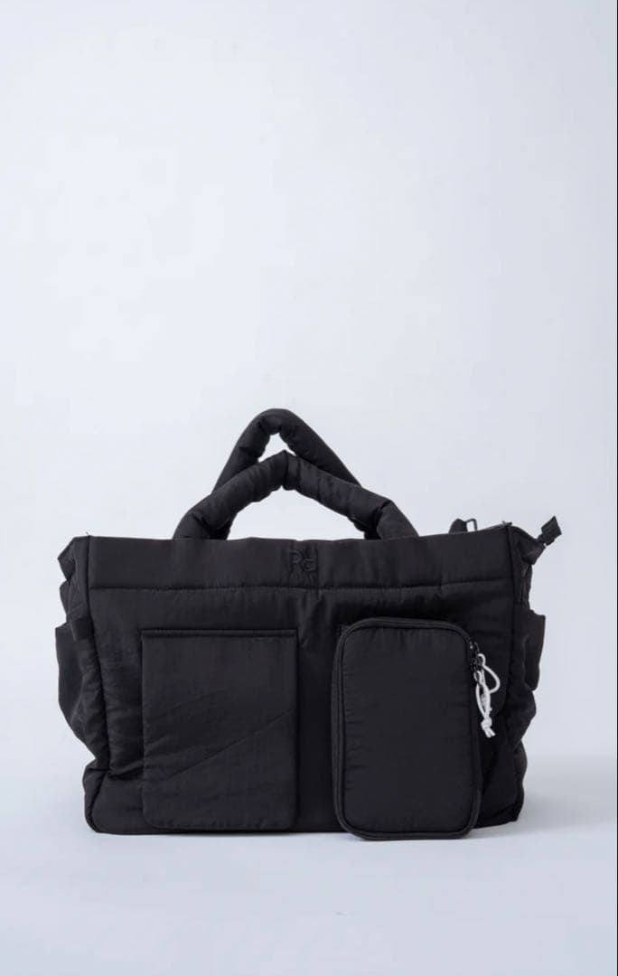 RICH RAISE リッチレイズ　マザーズバック　トートバック　ペアレンツ 🏷️Big parents bag color / mat black コストコのおしり拭きも入る