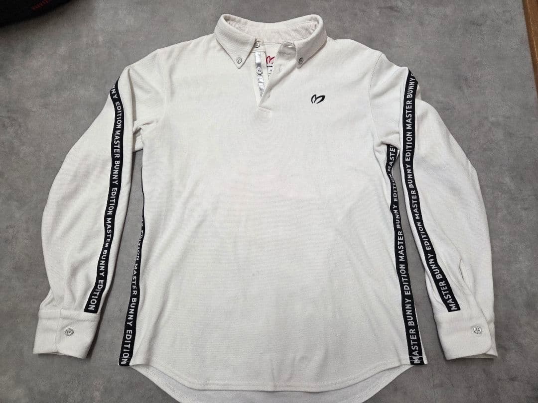 MASTER BUNNY EDITION 長袖ポロシャツ ホワイト - メルカリ