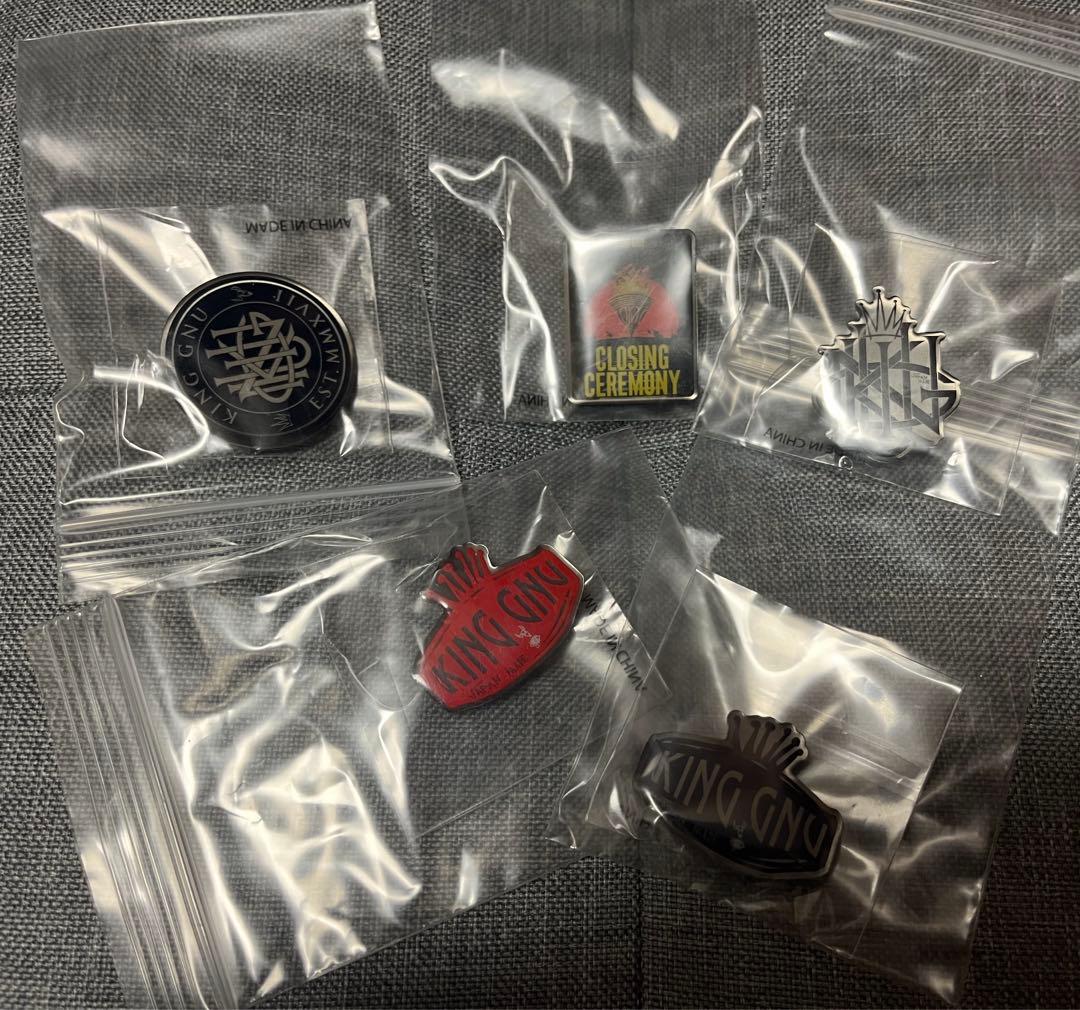 King Gnu CLOSING CEREMONY FC限定ガチャ 全種 コンプ