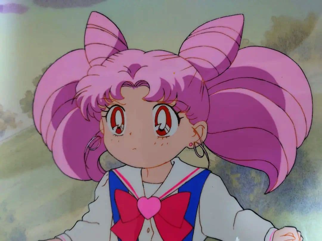 美少女戦士セーラームーン セル画 ちびうさ Cel Genga