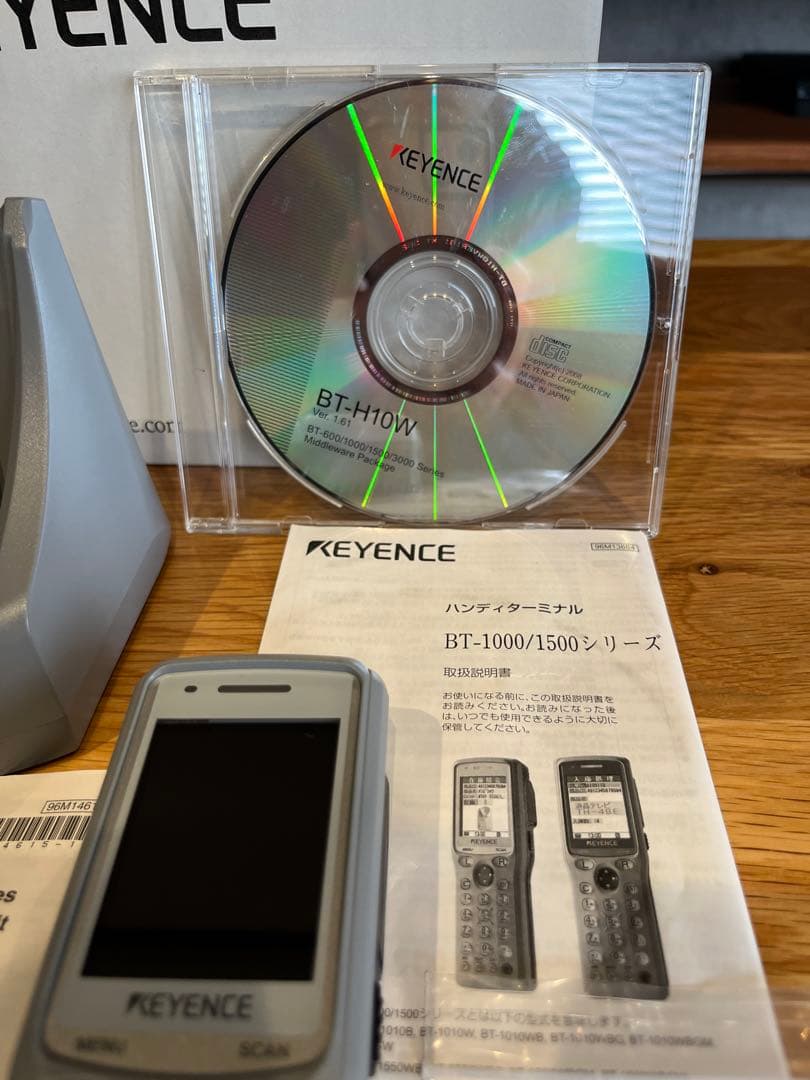 キーエンス　ハンディスキャナー BT-1000/1500 1月末で取り下げます