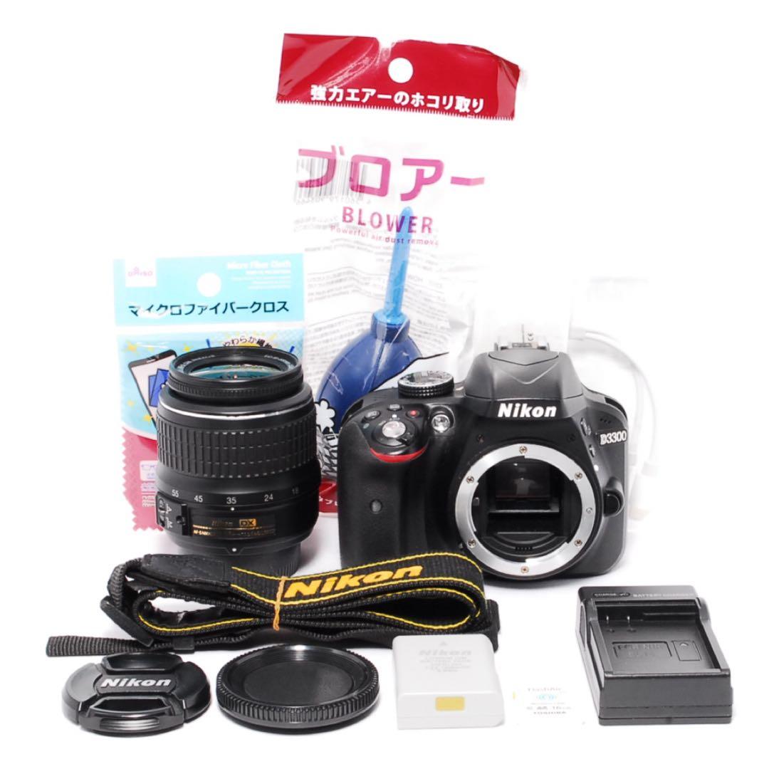 ショット数少なめ◇Nikon D3300◇一眼レフカメラ◇Flash Air付き