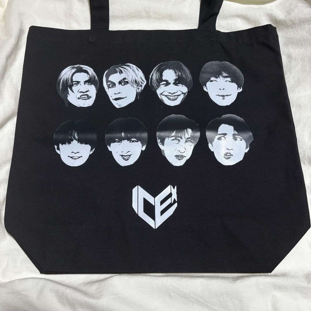 ICEx 変顔トートバッグ