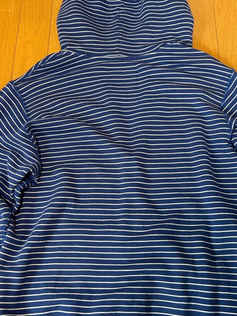 Y2K OLD UNIQLO ダブルジップフーディー ボーダー 平成 - メルカリ