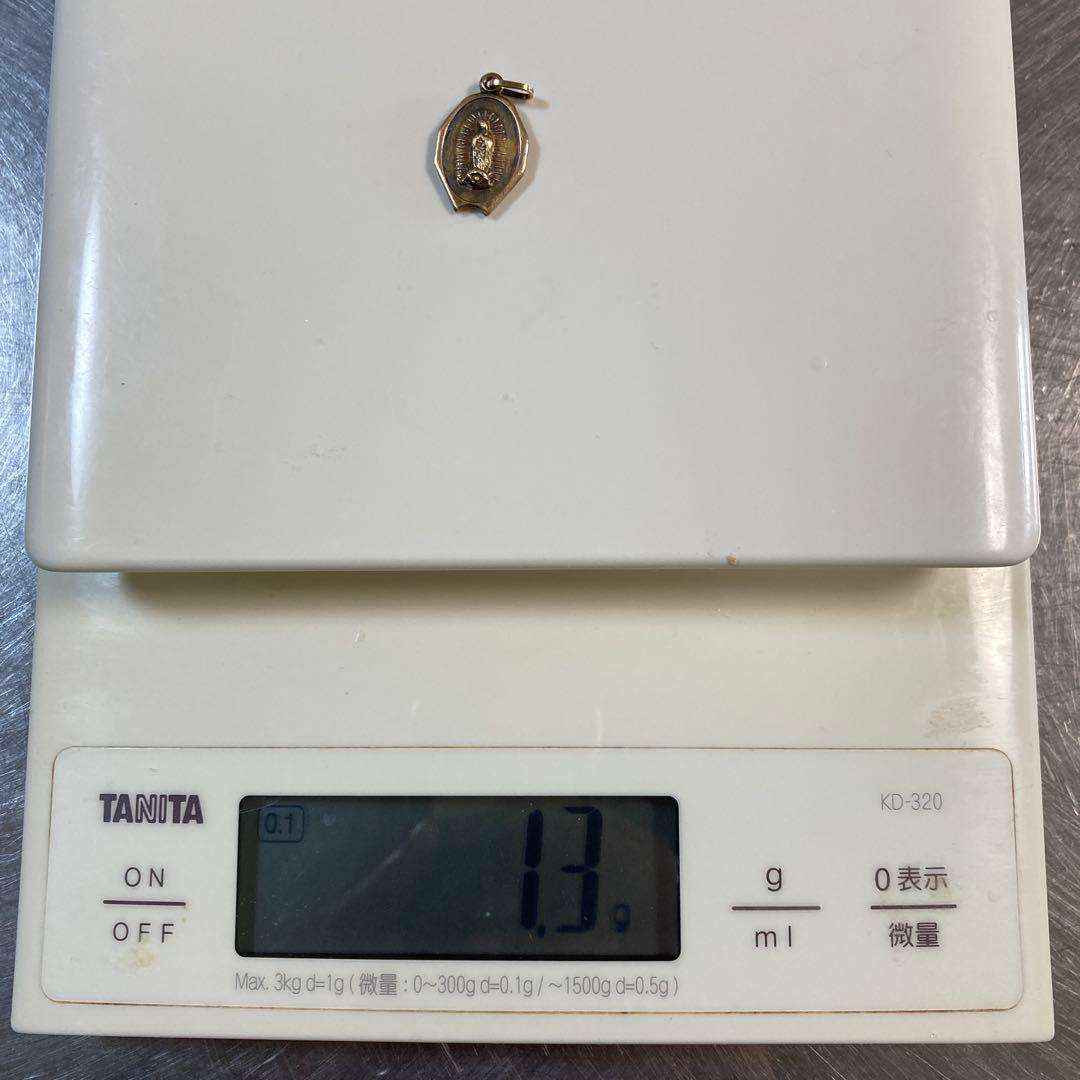 10K グアダルーペ ペンダントトップ チカーノ 10金1、3g - メルカリ