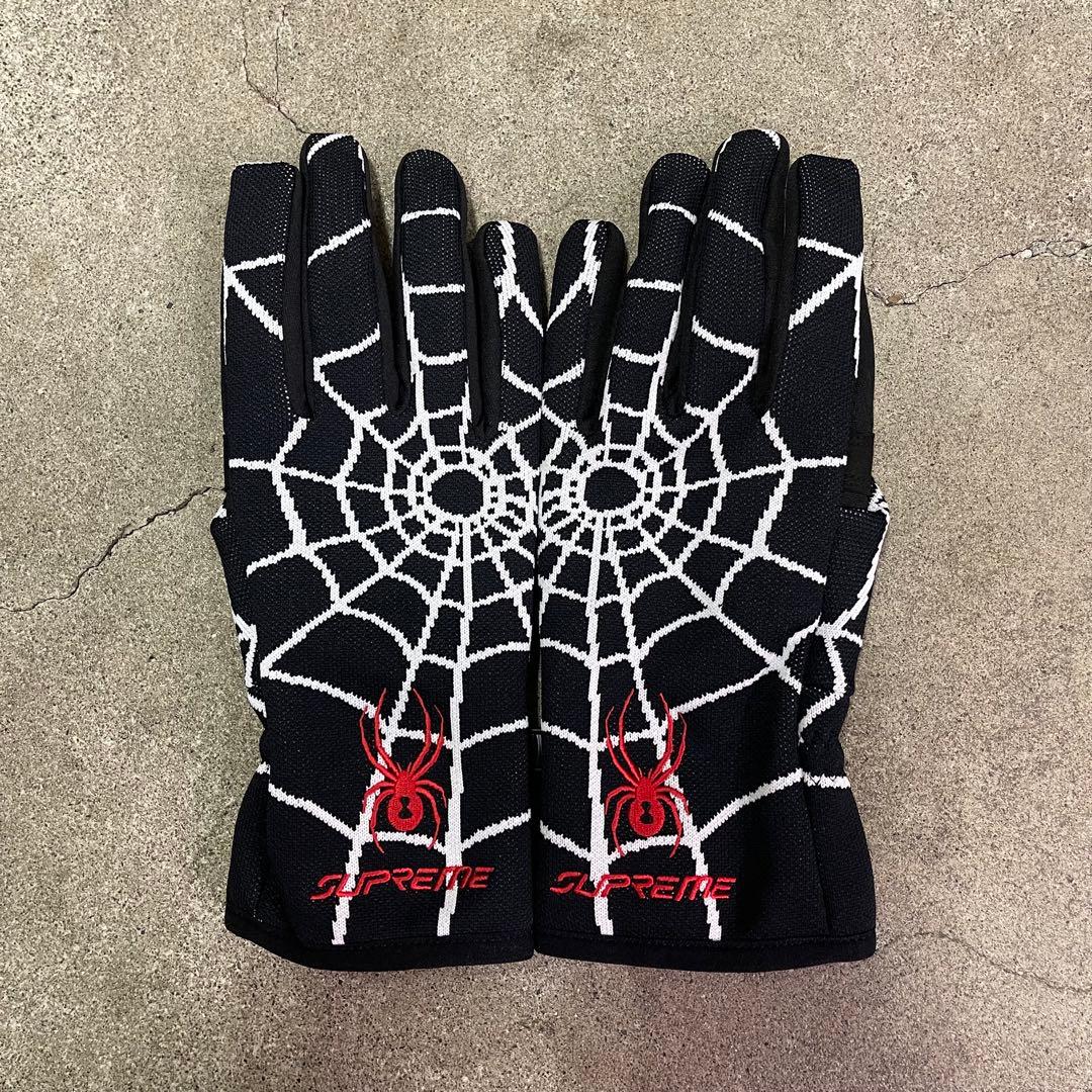 小物 Supreme x Spyder Gloves \"Black\" M