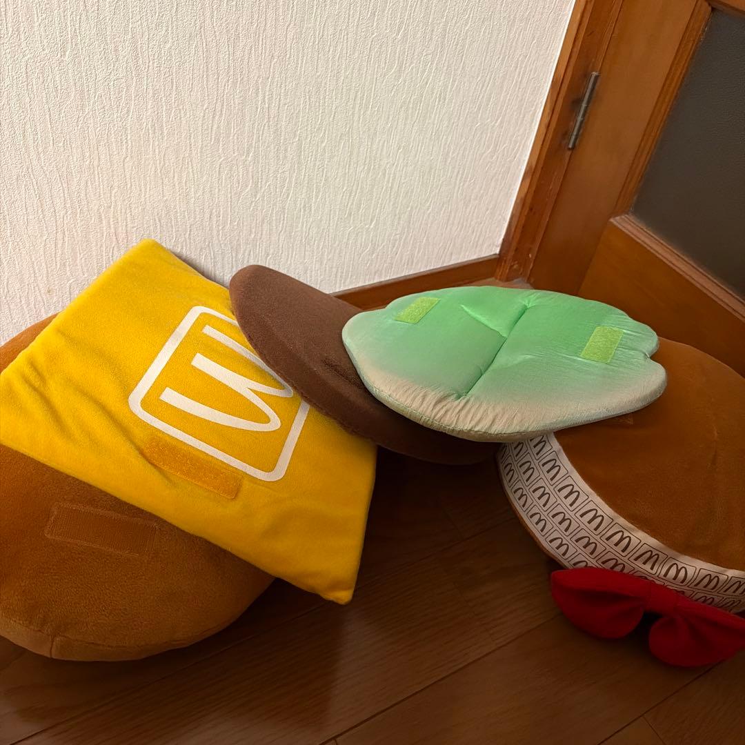 レア！！マクドナルド　非売品　ハンバーガーぬいぐるみ