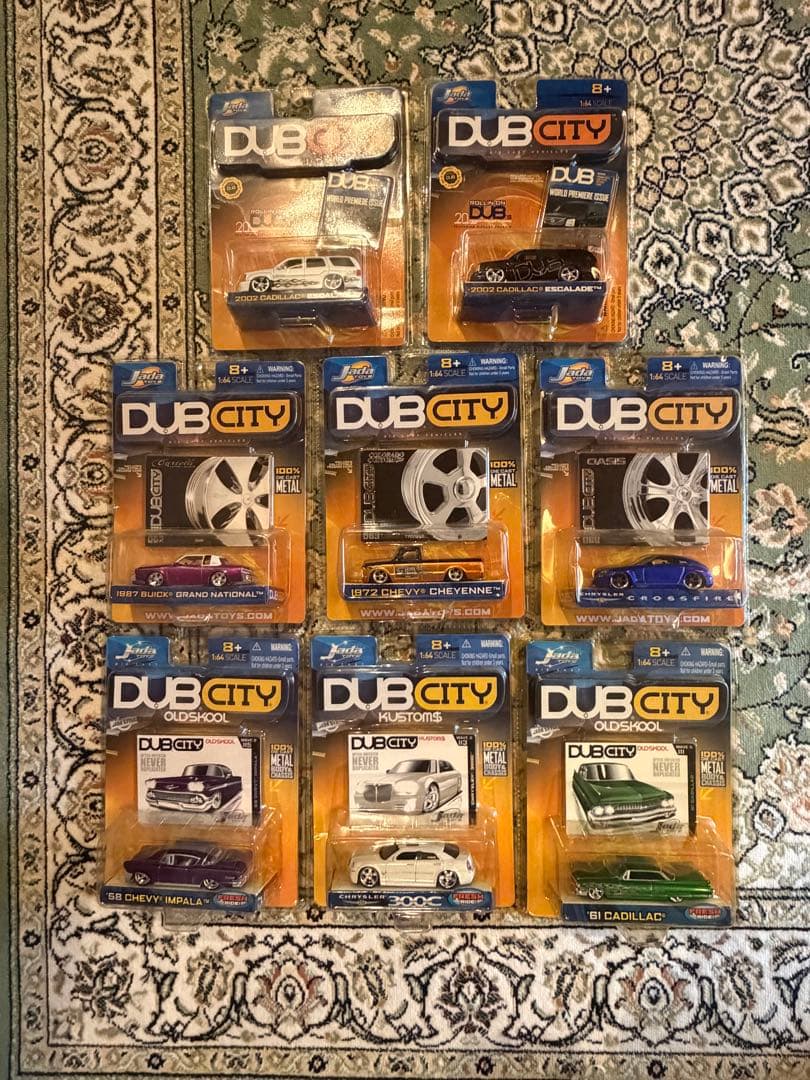 DUB CITY 24台セット JADA 廃盤品　当時物　ホットウィール Jada Dub City 1953 Chevy Bel Air Maya Wheels 1:24 Diecast | eBay