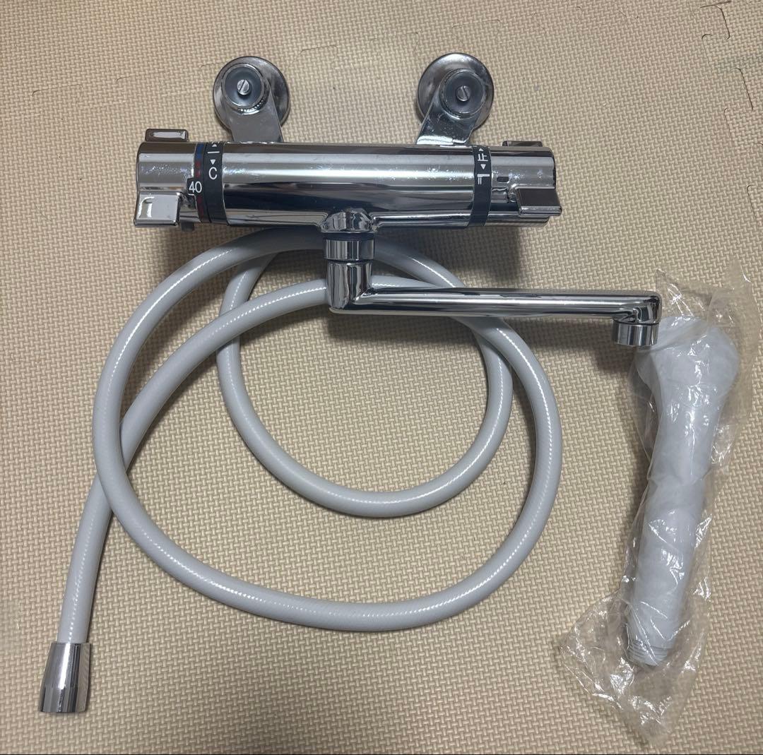 KVK サーモスタット式シャワーヘッド KVK KF800TPHFS KVK サーモスタット式シャワー 撥水 メッキウルトラ