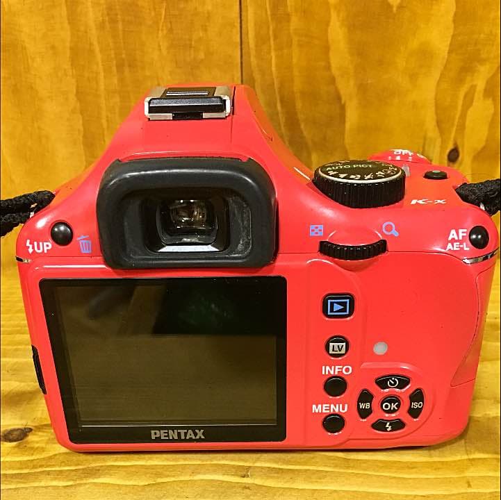 一眼レフ ✨ PENTAX K-x （RED）赤 ✨ペンタックス レンズキット
