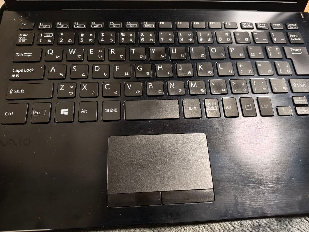 ジャンク VAIO ノートPC 第10世代core i5 使用には全く問題無し