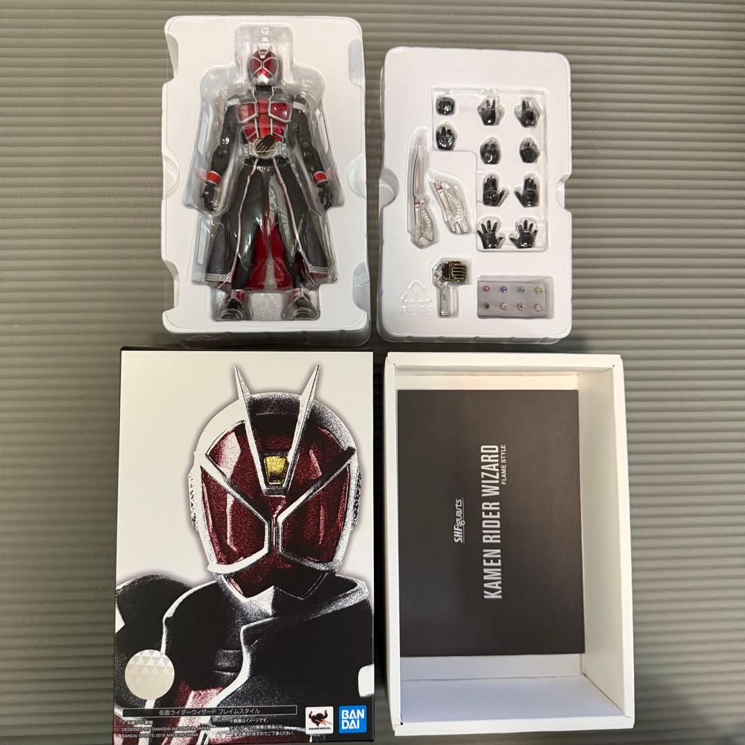 真骨彫S.H.フィギュアーツ仮面ライダーウィザード フレイムスタイル